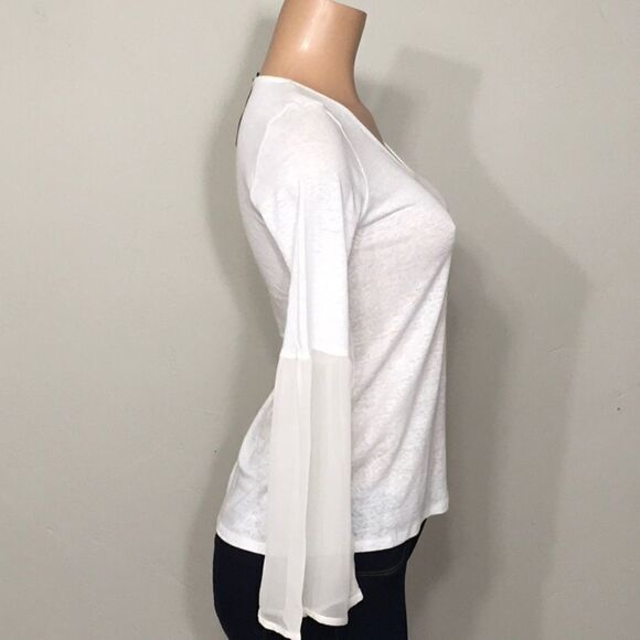 New. Linen/silk top.  - Picture 2 of 5